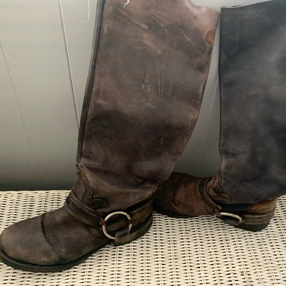 Horseback riding boots all leather!!